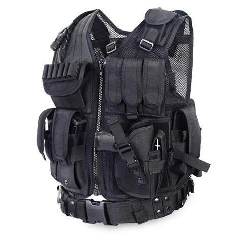 Police Tactical Vest Outdoor Camouflage Military Body Armor Sports Wear