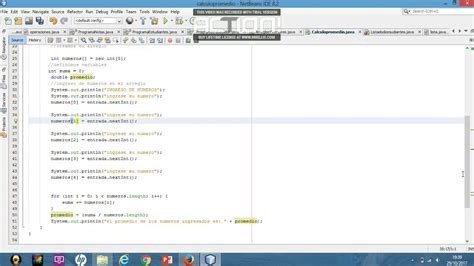 Como Sacar Promedio En Netbeans Youtube Hot Sex Picture