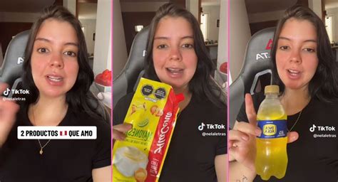 TikTok Viral Venezolana Revela Los Productos Peruanos Que Le Encantan