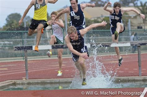 Track And Field Steeple Chase At Point Loma Nazarene University