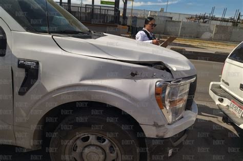 Choca Camioneta Contra Unidad De La Fge