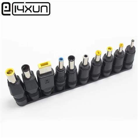 New 10pcsset 55x21mm Multi Type Male Jack For Dc Plugs For Ac Power