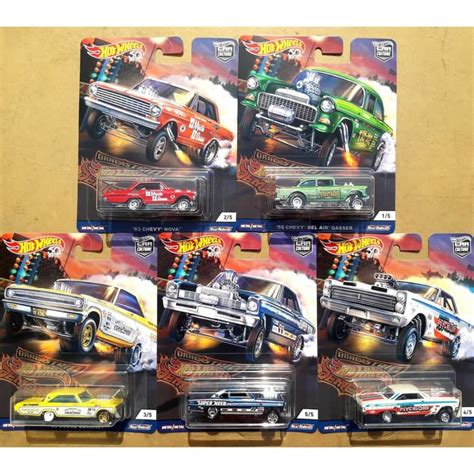 Hotwheels CAR CULTURE DRAG STRIP DEMON COMPLETE Set 5pcs DODGE