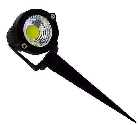 Kit Lumin Ria Espeto Jardim Cob Led W Verde R Em Mercado Livre