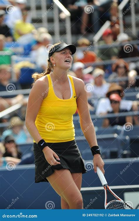 Petra Kvitova Of Czech Republic During Press Conference After Defeating