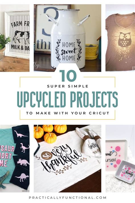 10 Upcycled Cricut Ideas That Will Blow Your Mind Upcycle Upcycle