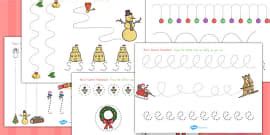 Christmas Tree Listen And Colour Worksheet Teacher Made