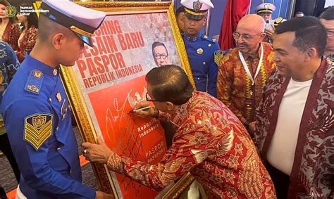 Kakanwil Kemenkumham Jabar Masjuno Hadiri Peluncuran Desain Paspor