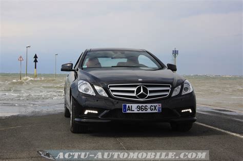 Essai Mercedes Classe E Coupé 350 CDI haut standing