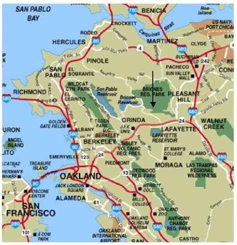 Map San Francisco Bay Area - Maping Resources