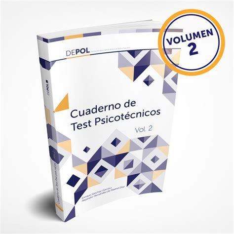 Cuaderno De Test De Psicot Cnicos Vol Depol Academia Para