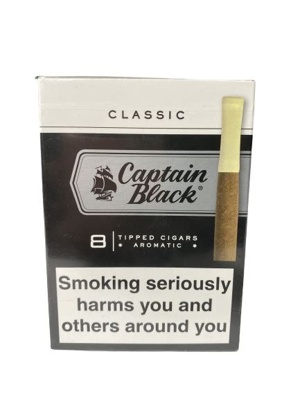 Captaİn Black Classİc 8 Tİpped Cİgars Aromatİc Sarper Market