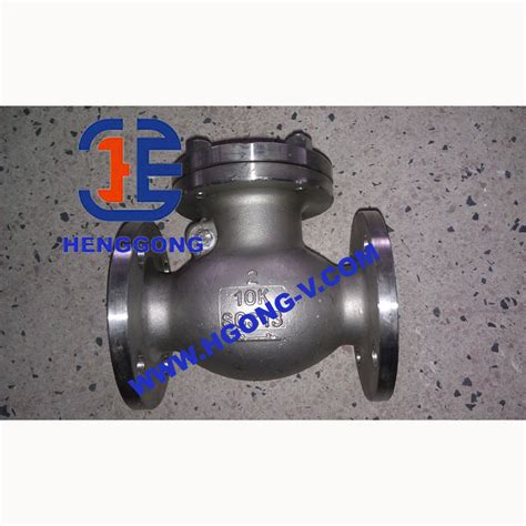 API DIN JIS ANSI Stainless Steel Wcb Ss API JIS DIN Non Return Flange