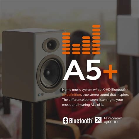 Buy Audioengine A5 Plus Powered Bluetooth Speakers And DS2 Desktop