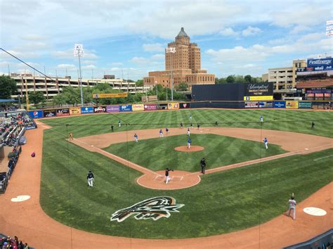 Canal Park Akron Oh Home Of The Akron Rubber Ducks Aa Affiliate Of The Cleveland Indians