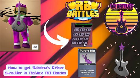 How To Get Sabrina S Cyber Shredder In Roblox Rb Battles Roblox Rb