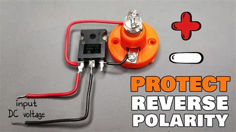 Protect Your Circuitry From Polarity Reversal With MOSFET YouTube