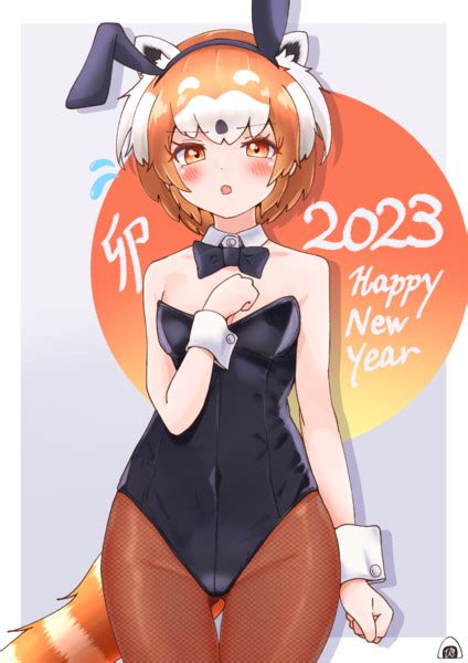 あけおめバニーレッパンちゃん2023 ぴき さんのイラスト ニコニコ静画 イラスト