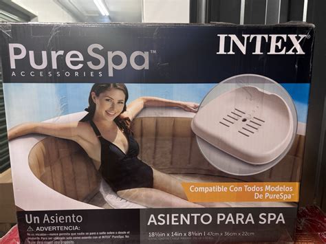 Intex Removable Slip Resistant Seat For Inflatable Purespa Hot Tub Original Box For Sale From