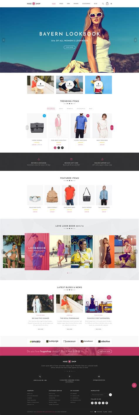 15 Best Ecommerce Psd Templates 2015