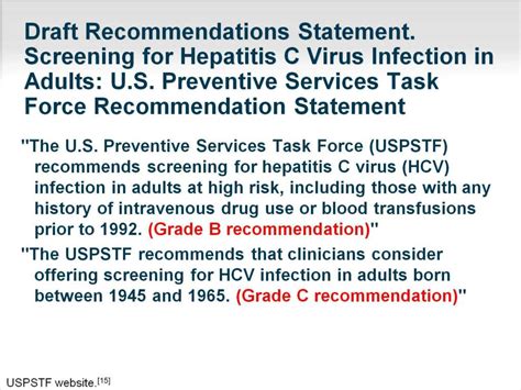 PPT HCV Screening The Train Has Left The Station But Not Everybody