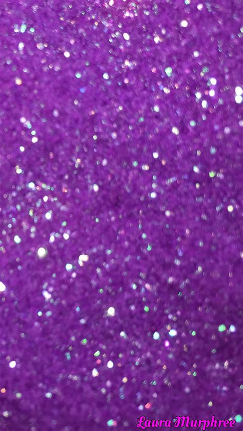 Neon Purple Glitter Background