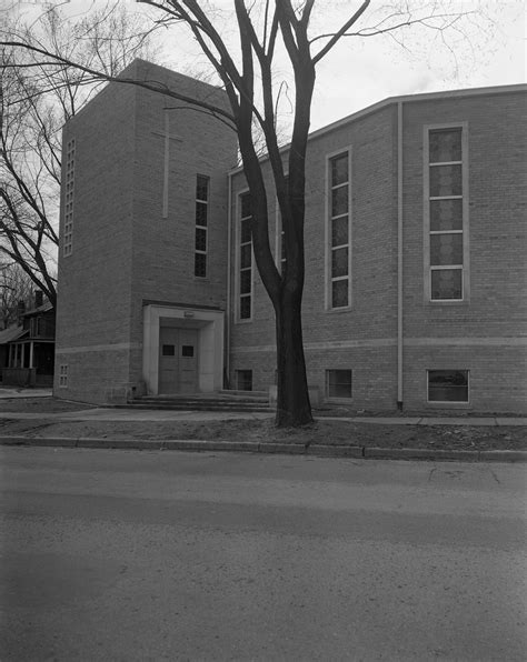 New Second Baptist Church Features Modern Design May 1953 Ann Arbor