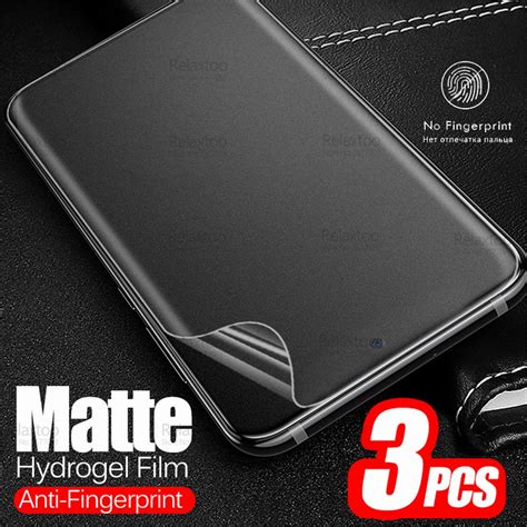 3PCS Full Glue Hydrogel Matte Film For Xiaomi Mi 11T Pro Xiaomi11T