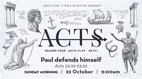 Cornerstone Church Sunday Morning 22 October Acts Paul Defends