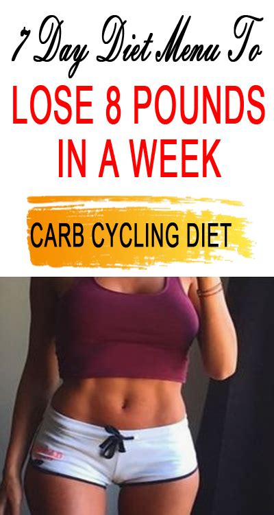 This Carb Cycling Plan Helps You Lose 8 Pounds In 1 Week Upgraded Health