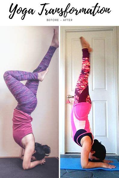 Yoga Transformation - Before And After Poses | Fitness