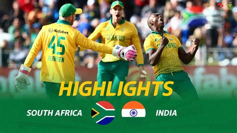 South Africa V India Short Highlights 2nd T20 Supersport