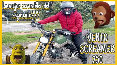 Vento Screamer 250 Review Y Prueba De Manejo 🤯 Top Speed 🔥 ¿la Mejor