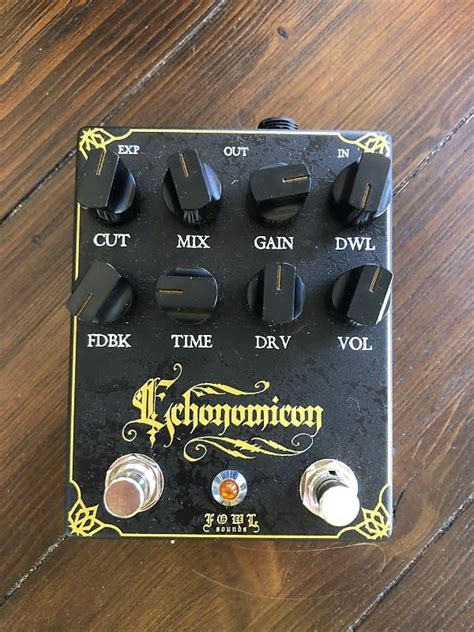 Fowl Sounds Echonomicon Blackgold Matte Tripps Gear Emporium