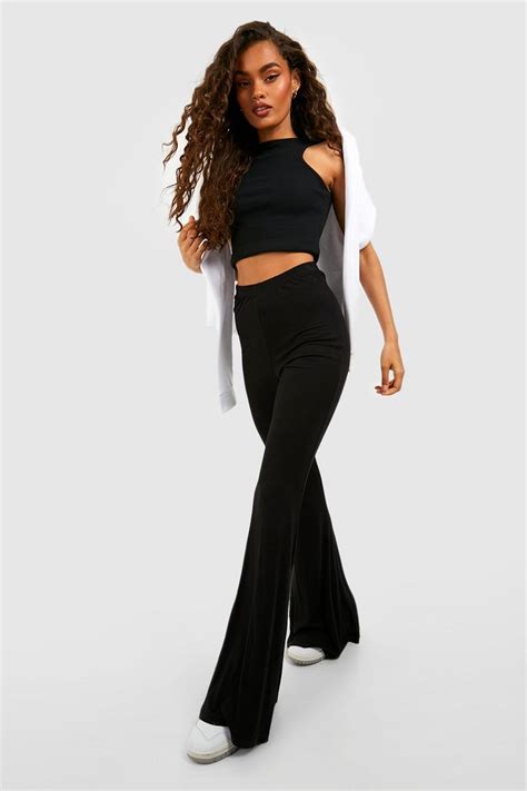 Flares Flared Trousers Boohoo Uk