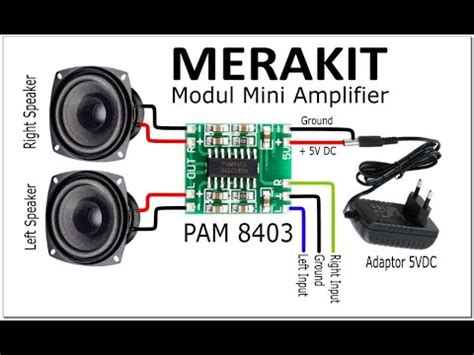 Merakit Mini Amplifier Pam Youtube