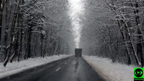 Śnieg i deszcz ze śniegiem nie ułatwi kierowcom jazdy TVN Meteo