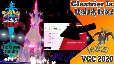 Glastrier Is OP Pokemon Sword Shield VGC 2020 Crown Tundra Series 7