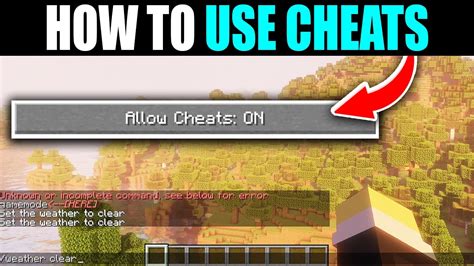 How To Use Cheats In Minecraft Java Edition Easy Guide YouTube