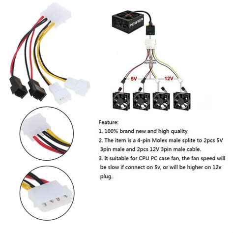 Unlocking The Mystery Understanding The 4 Pin Molex Power Connector Pinout