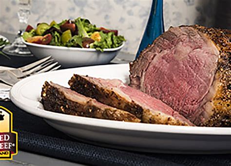 Robust Rub Rib Roast Featuring Certified Angus Beef Fresh Thyme