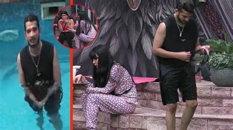 Bigg Boss 17 Live Munawar Faruqui Ne Kiya Pool Mai Jump Mannara Chopra