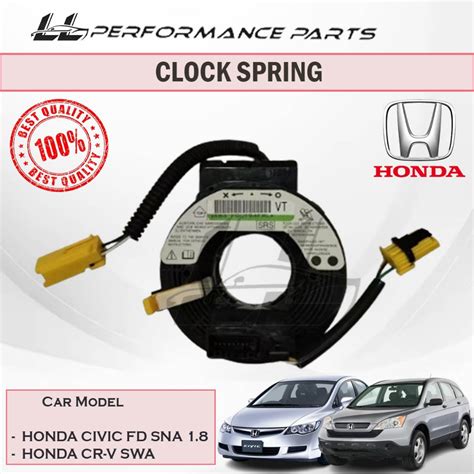 Honda Civic FD SNA 1 8 CRV CR V SWA 2009 Spring Cable Clock Spring