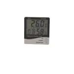 Buy Htc Digital Indoor Hygrometer Thermometer With Clock Cth Online