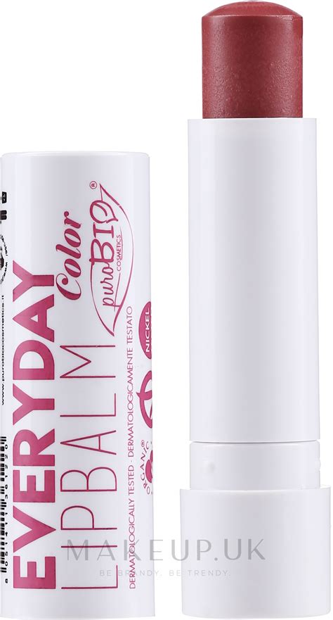 Lip Balm Purobio Cosmetics Everyday Color Lip Balm Makeup Uk