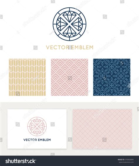 Vector Set Graphic Design Elements Logo Stock Vector (Royalty Free ...