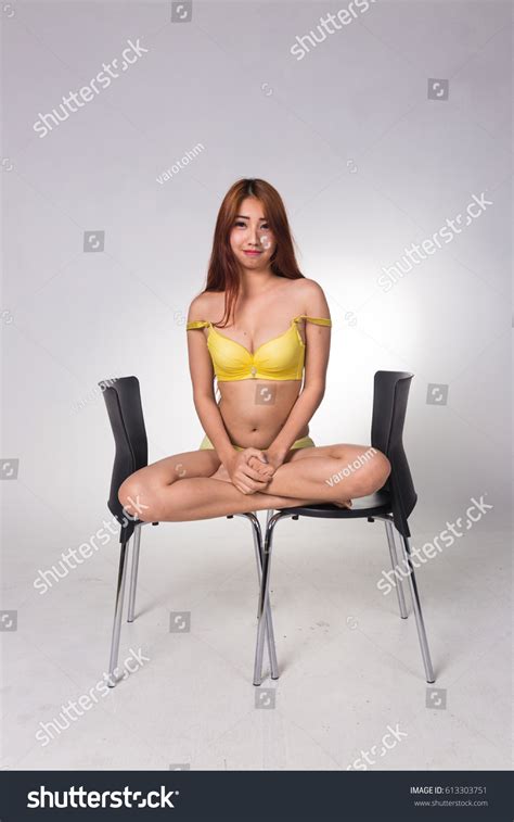 Sexy Asian Woman White Lingerie On Stock Photo Shutterstock