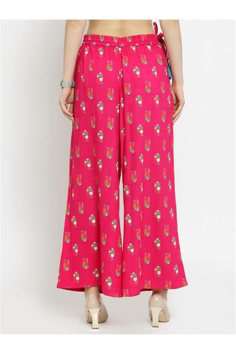 Buy Varanga Womens Printed Palazzo Pants Shoppers Stop