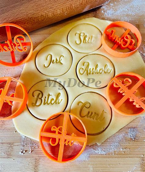 Rude Cookie Cutter For Mean People Adult Cookie Cutter Quotes Cookie