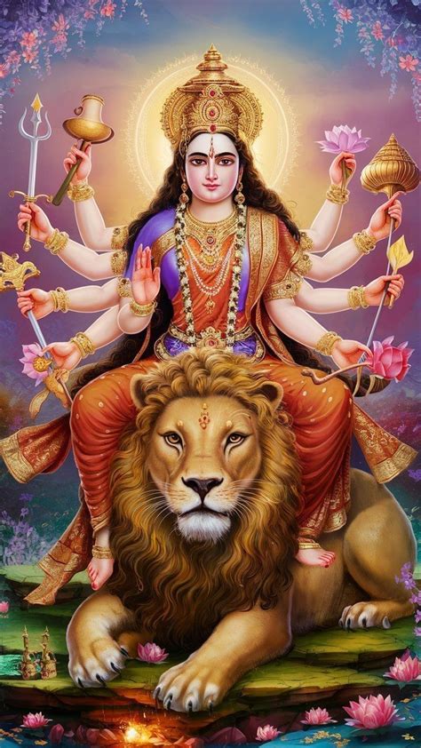 Pin By Yugal Pandit On Hindu Goddesses Durga Goddess Maa Durga Image